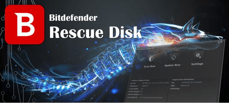 диск Bitdefender Rescue Disk