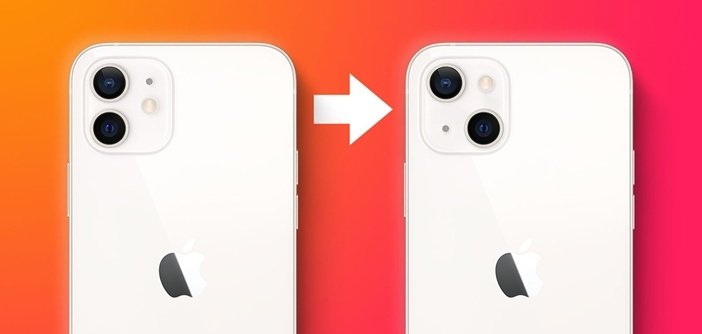 Дизайн iPhone 12 в сравнении с iPhone 13 