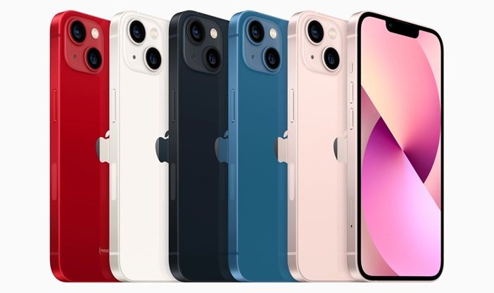 Все цвета iPhone 13